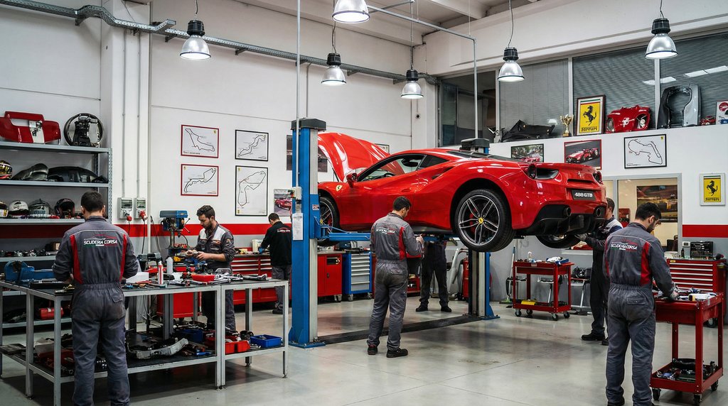 暗网禁区法拉利改装视频